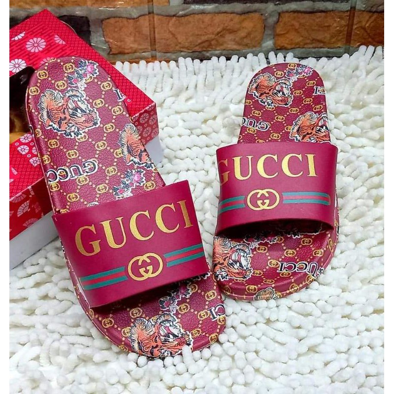 G U C Ci Pede Sa Maarte Super Pŕetty And Elegant Tiger Print 3 3 3 3 4 Shopee Philippines