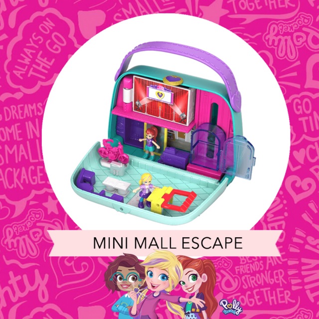 polly pocket mini mall