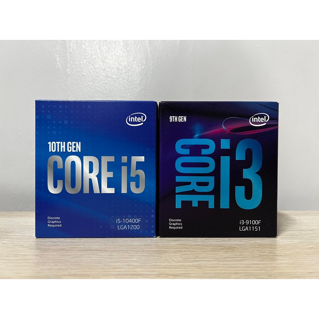 Intel i3-9100F/i5-10400F Processor (On-Hand, Brand New and Sealed ...