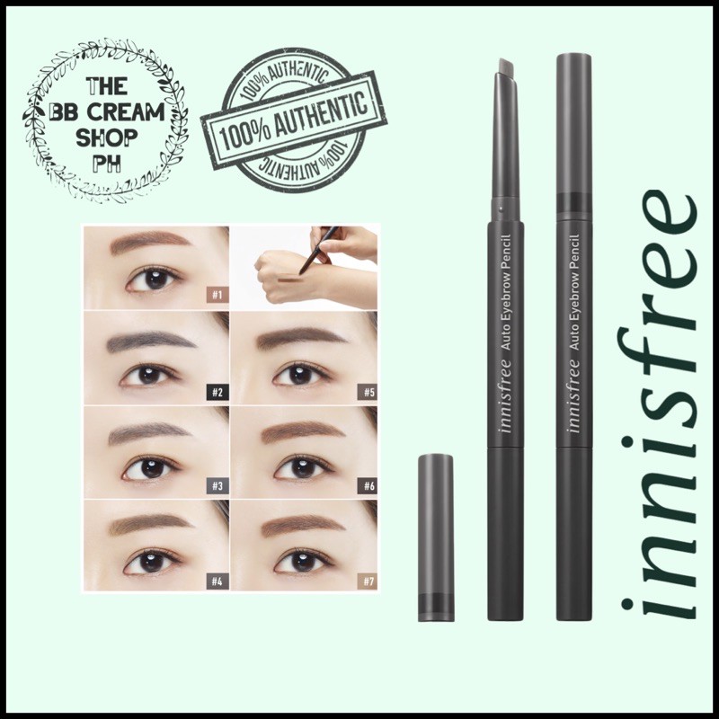 INNISFREE Auto Eyebrow Pencil 0.3g Shopee Philippines