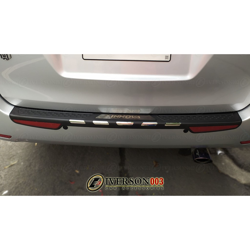 Toyota Innova 2016 to 2018 Rear Stepsill or Rear Bumper Guard | Shopee ...