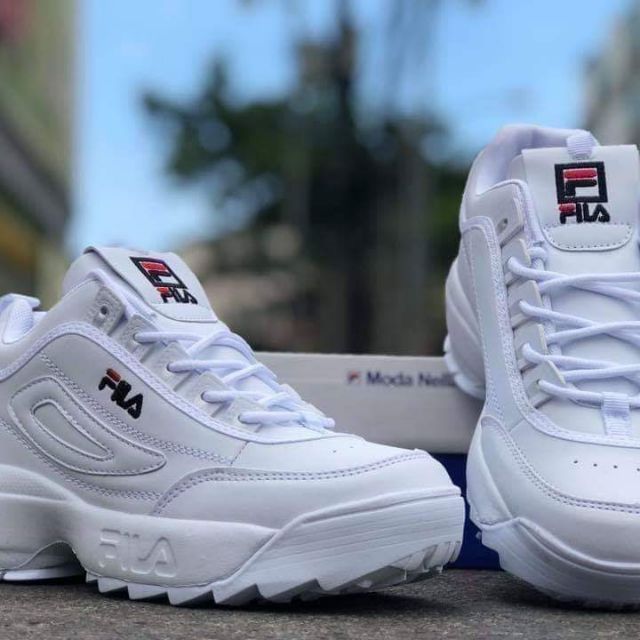 fila white shoes sale