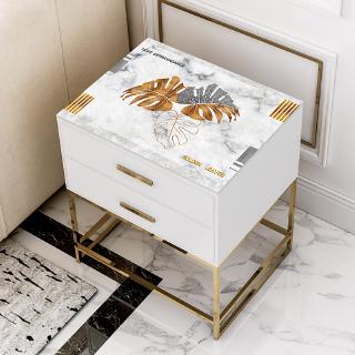 Rj 1688 Bedside Table Mat Waterproof Pvc Soft Glass Light Shopee Philippines