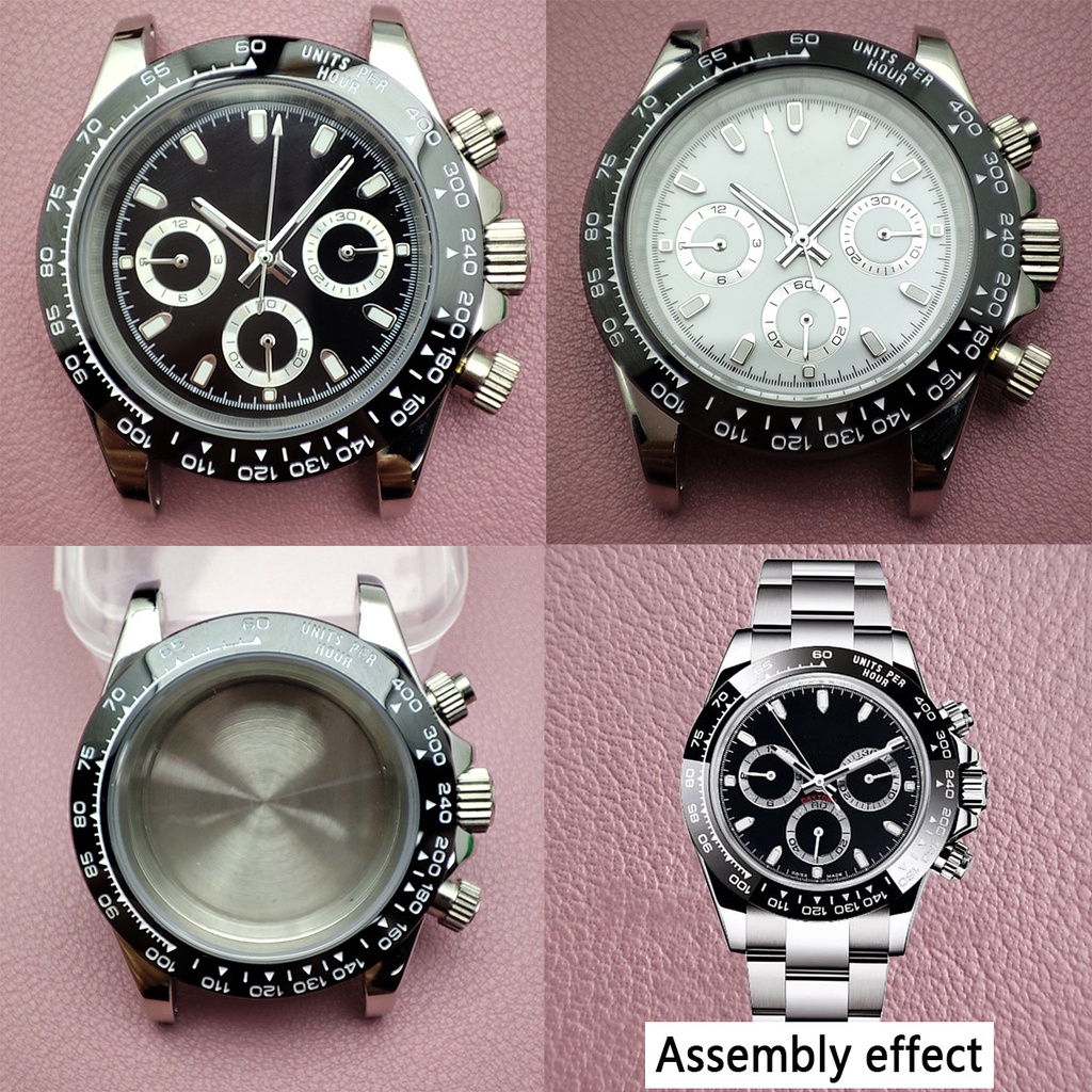 Cadran De Montre Et Accessoires Pour Mouvement à Quartz VK63 - Boîtier 39mm, Neuf Avec étiquettes, Générique