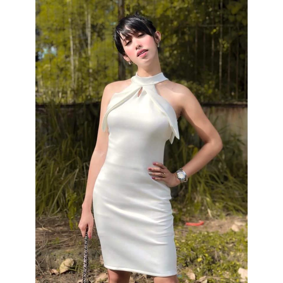 neoprene bodycon dress