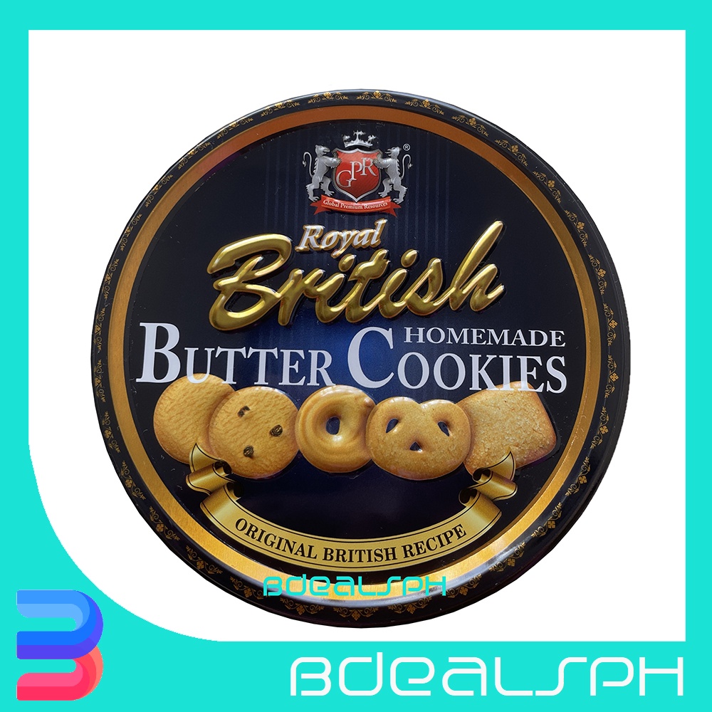 GPR Royal British Butter Cookies 114g Shopee Philippines