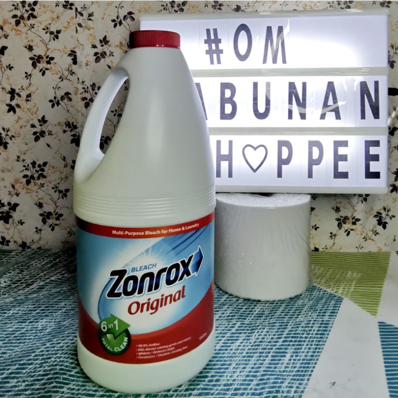 Zonrox Bleach Original Half Gallon 1892ml Shopee Philippines