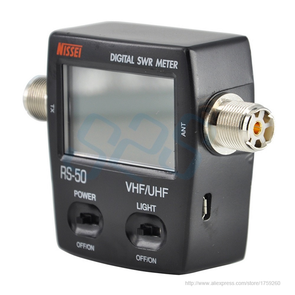 SWR Power Meter NISSEI  RS-40 for KENWOOD YAESU  ICOM TYT Mobile Radio Walkies 