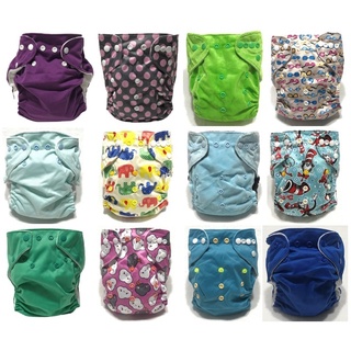 SALE!!! Washable Organic Baby Cloth Diaper with 1 Piece 3-layer Insert