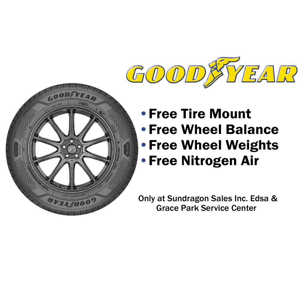 Goodyear 225/55 R18 100V Assurance MaxGuard SUV Tire Shopee Philippines