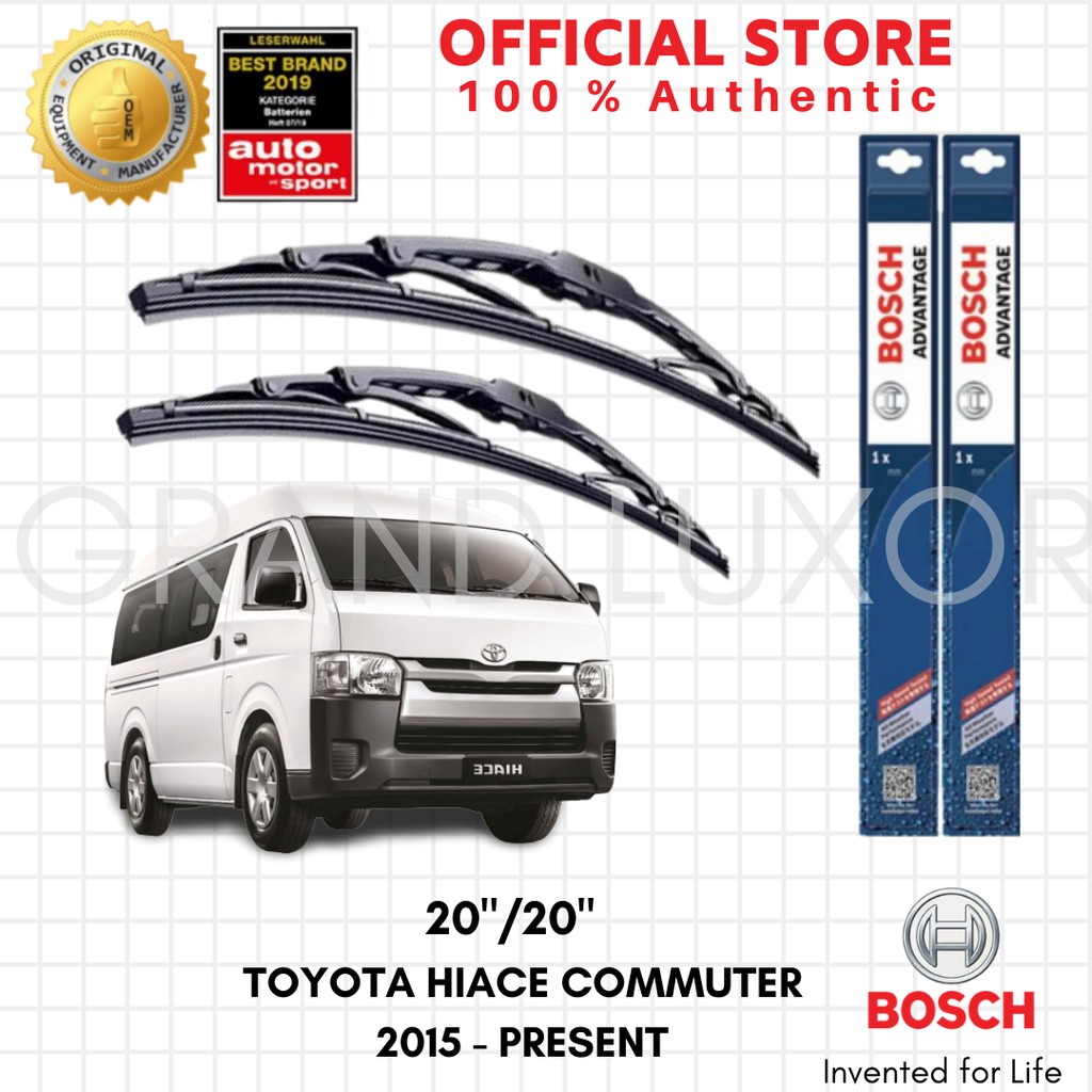2005 toyota prius wiper blade size