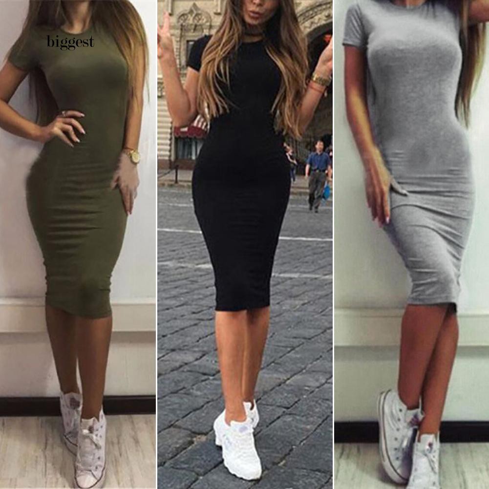 casual bodycon dress