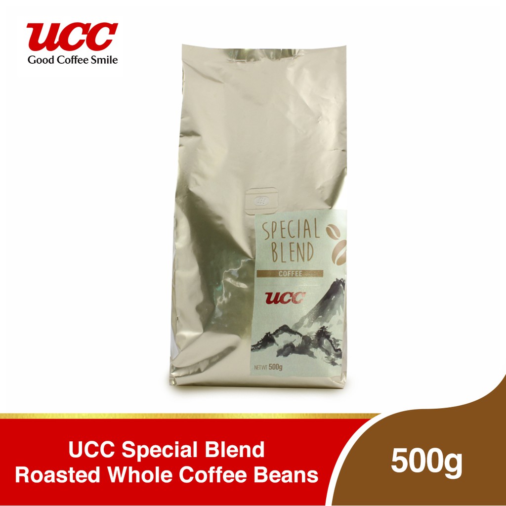 UCC Special Blend Roasted Whole Coffee Beans 500g | Shopee Philippines