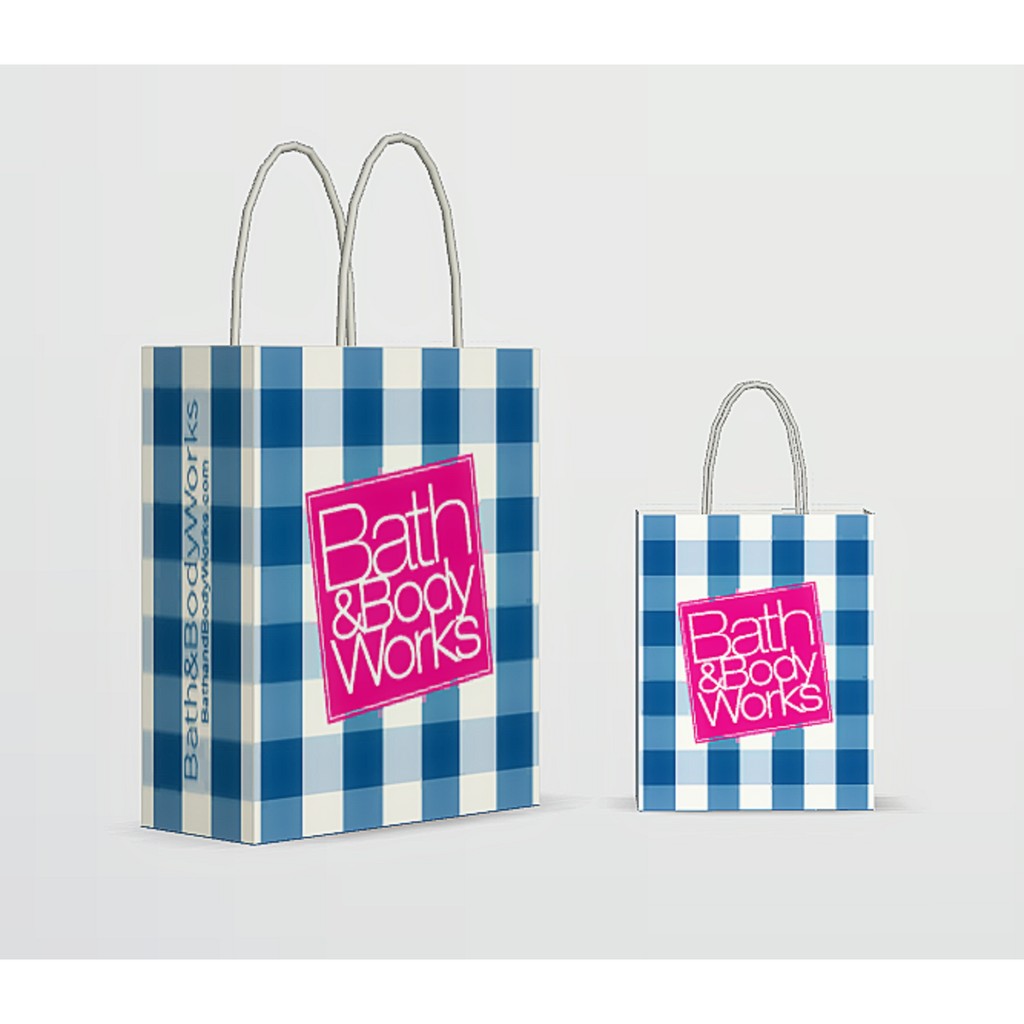 bath and body works paper bag