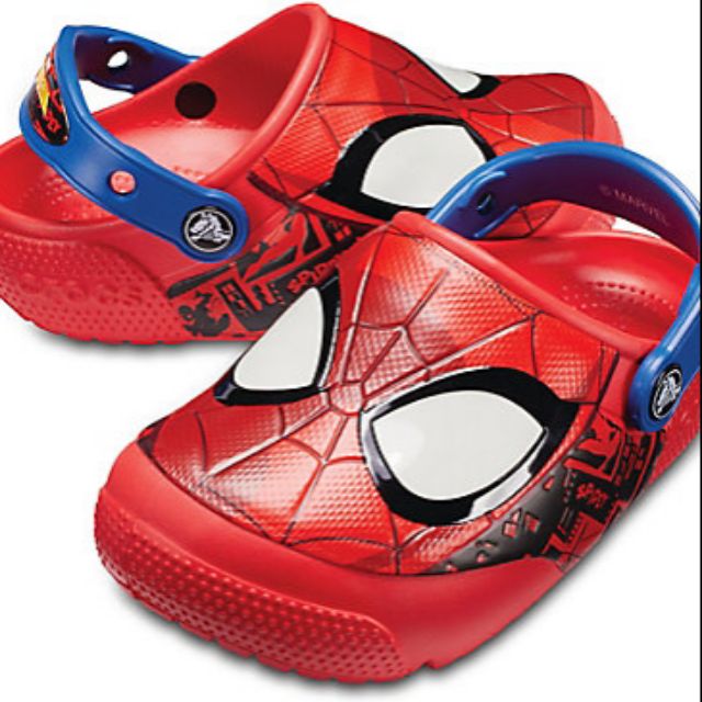 spiderman crocs kids