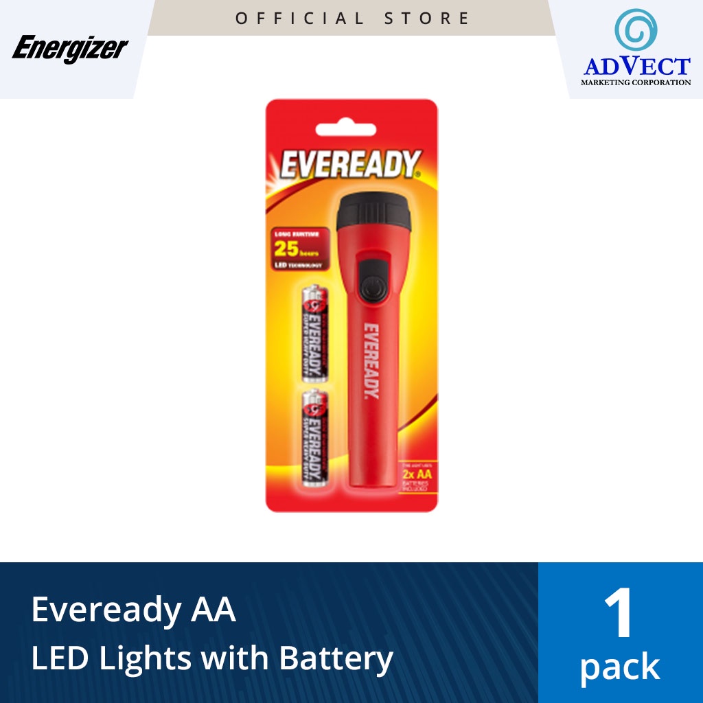 Eveready AA LED Light with 2AA Battery Shopee Philippines