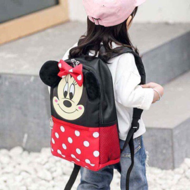 Bagonly Latest Fashion Cute Mickey & Minne Mouse Backpack Bag | Shopee ...