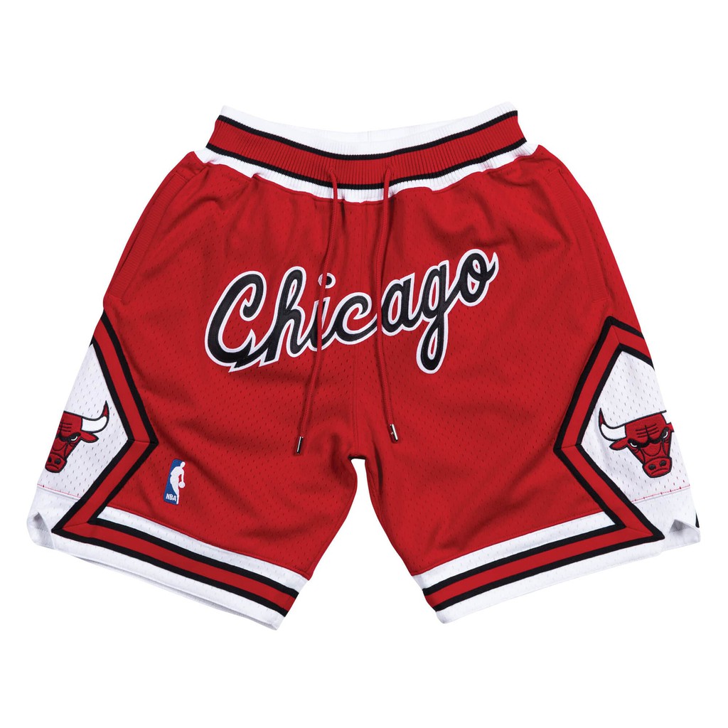 JU/ST DON BULLS SHORTS RED 