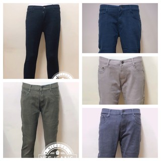 Plain Maong pants Casual Men's pants Stretchable pants For Men Comfortable 865#