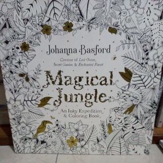 Coloring Books for Adults Johanna Basford Magical Garden,Enchanted Forest, Lost Ocean, Secret Garden #4