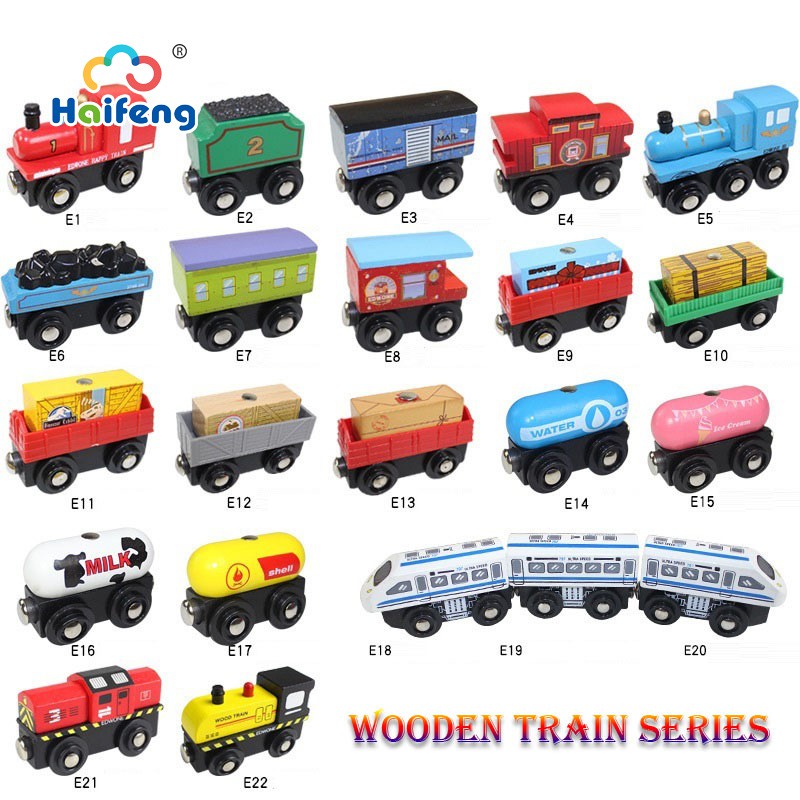 wooden train toy