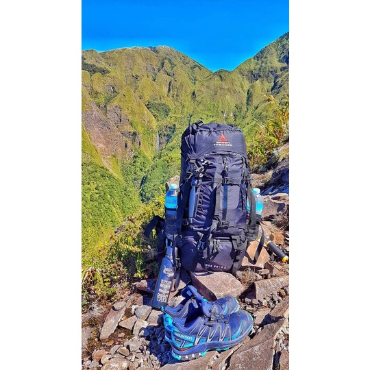 ️ COD ok - KOSA BACKPACK 50+5 L, BROWN TREKKER