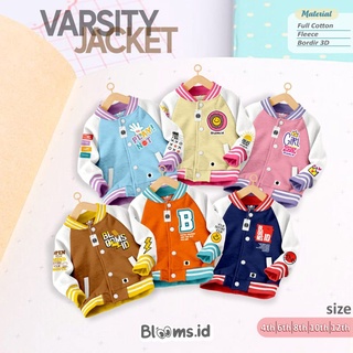 Jacket Varsity Blooms.id Size 4.6.8.10.12 Boys & Girls~Vandzella Hop #3