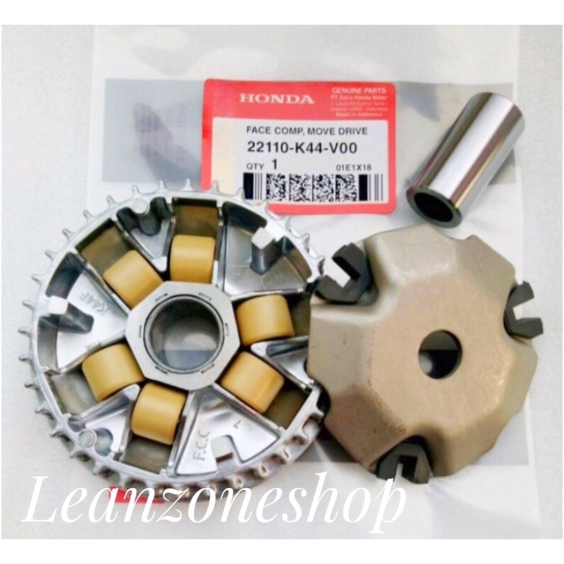 Honda Genuine Beat Fi Pulley Set Slider Cvt V1 V2 Housing Fly Ball Back