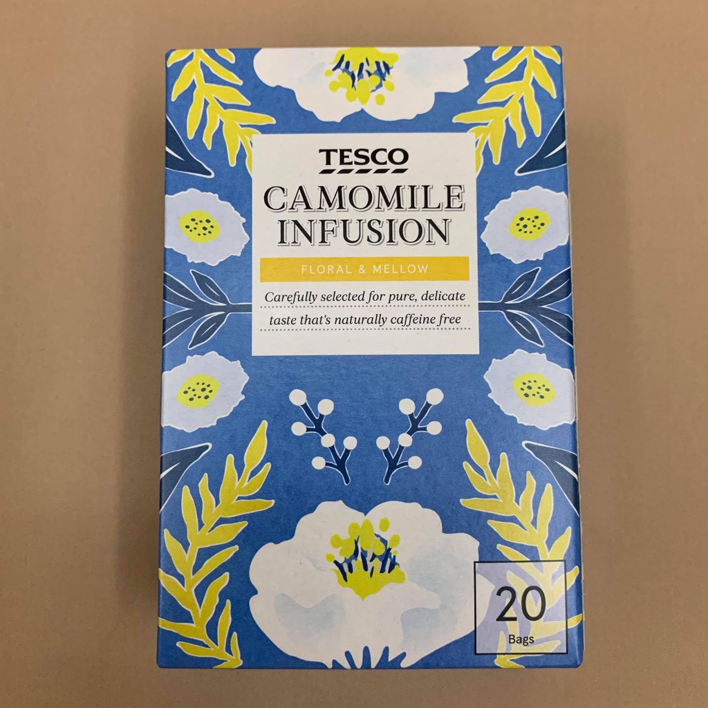 Tesco Camomile Infusion 20 Teabags Shopee Philippines