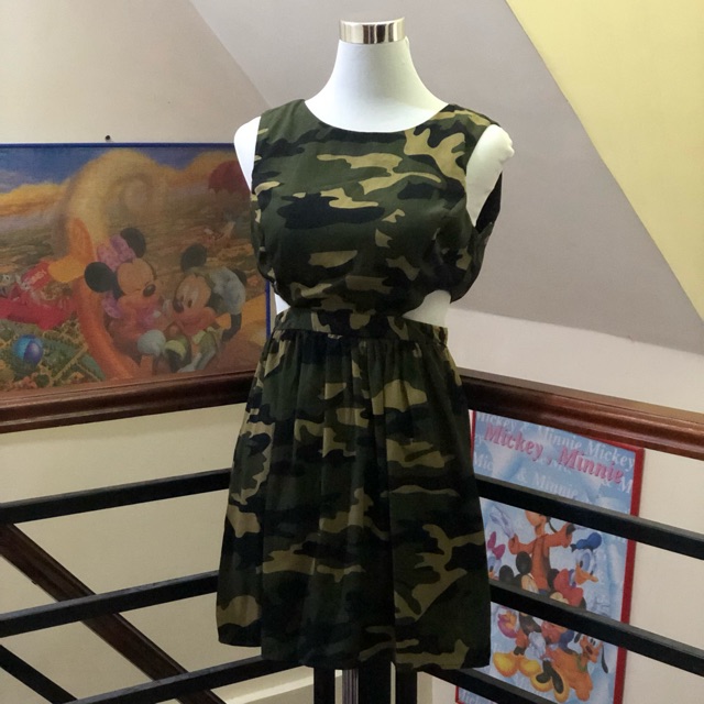 camouflage dress forever 21
