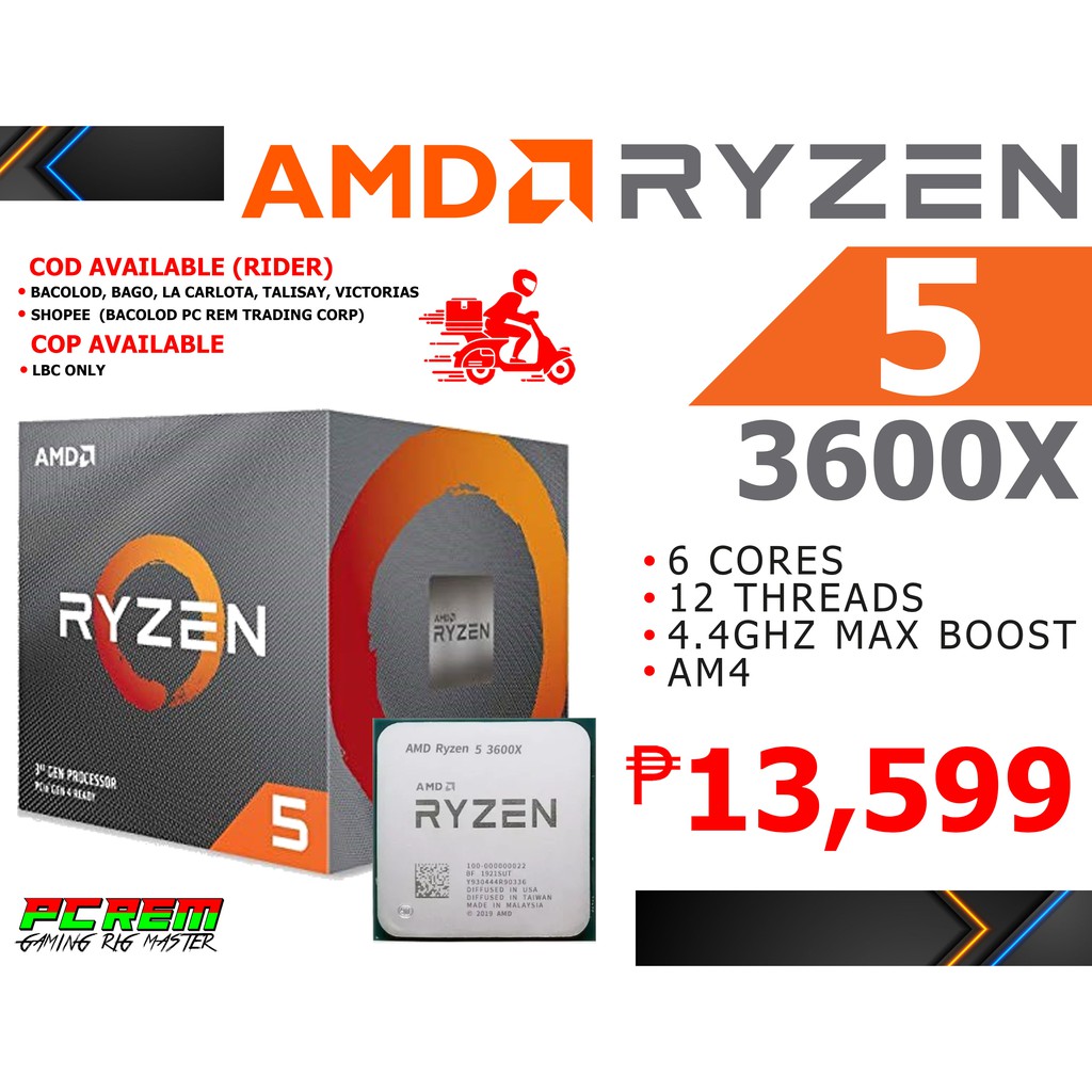 Ryzen 5 3600x Prices And Online Deals Nov 21 Shopee Philippines