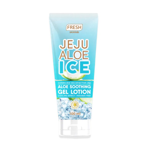 jeju aloe ice soothing gel lotion for face