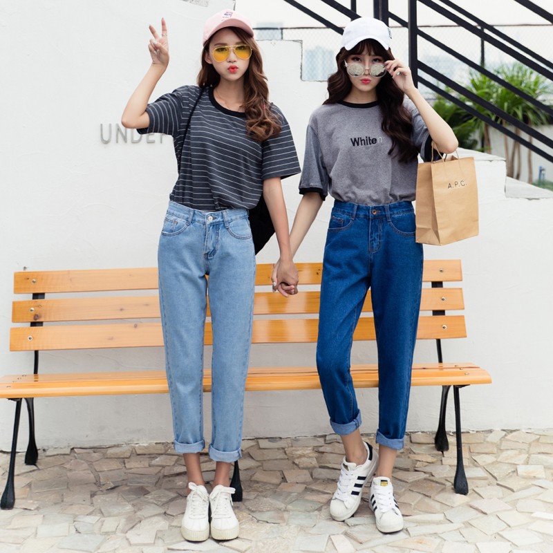 simple jeans pants