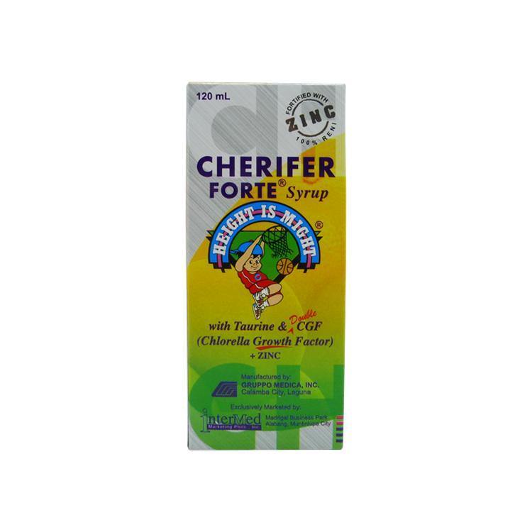 Cherifer Forte with Zinc Syrup 120 ml Shopee Philippines