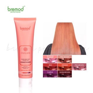 Bremod Color Supplementary Locking Nourish Damaged Hair Cherry Pink 100ml BR-H036