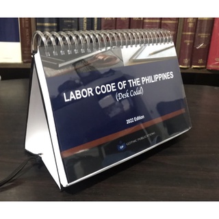 (Codal)Labor Code of the Philippines (Desk Codal) (2022 Edition) #1
