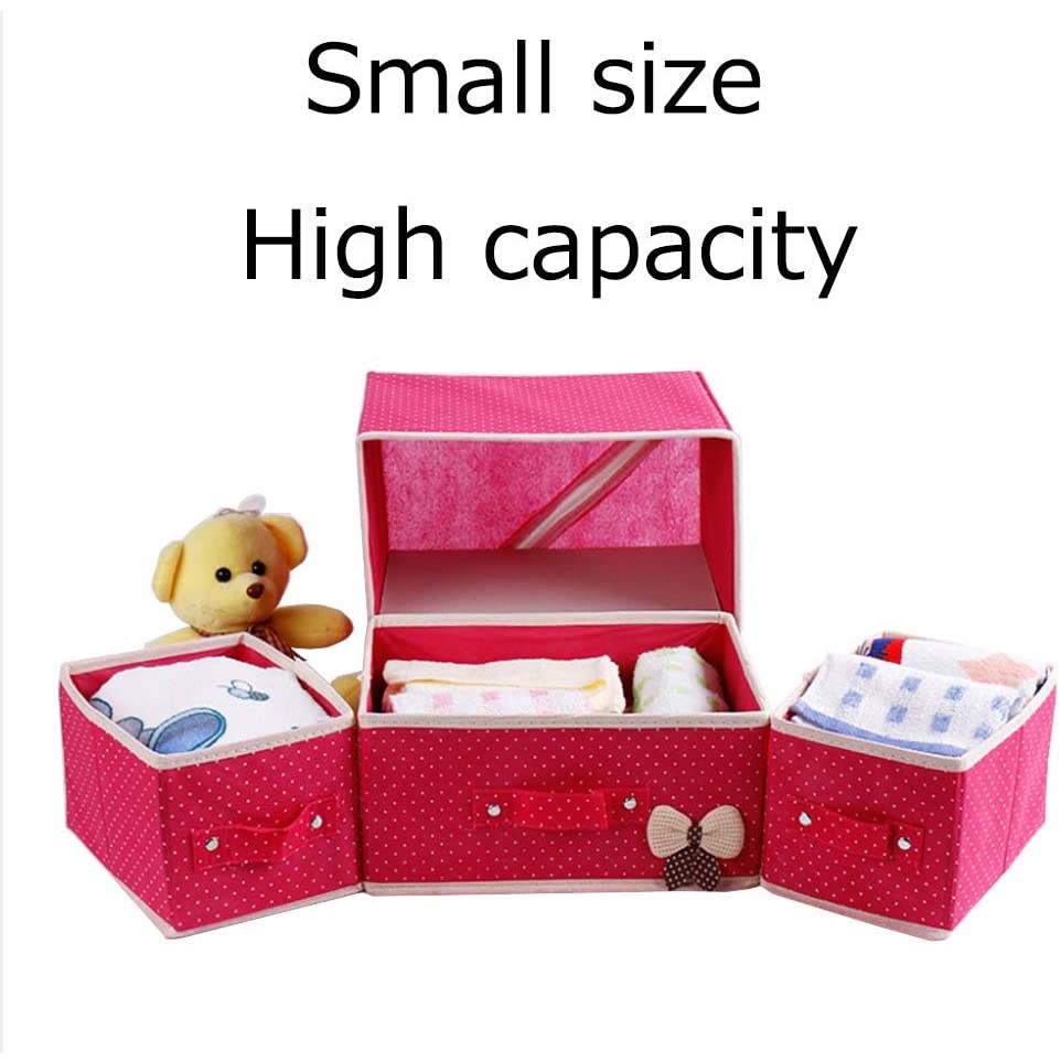 Foldable Storage box Mini Drawer Organizer Durabox Clothes Storage