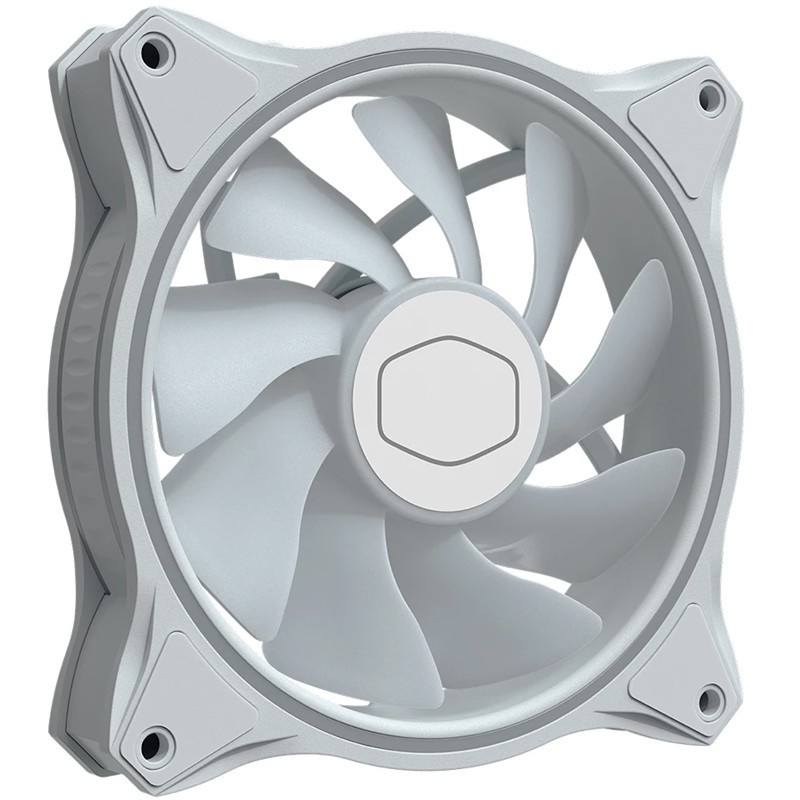 Cooler Master MasterFan MF140 HALO White Version 140mm ARGB 5V 3Pin PWM ...