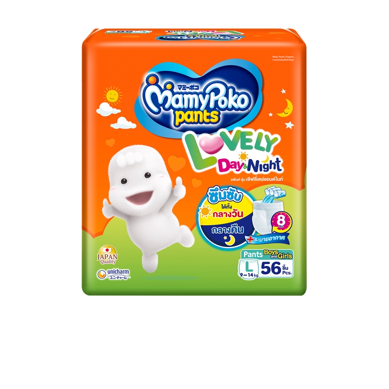 mamy poko day and night