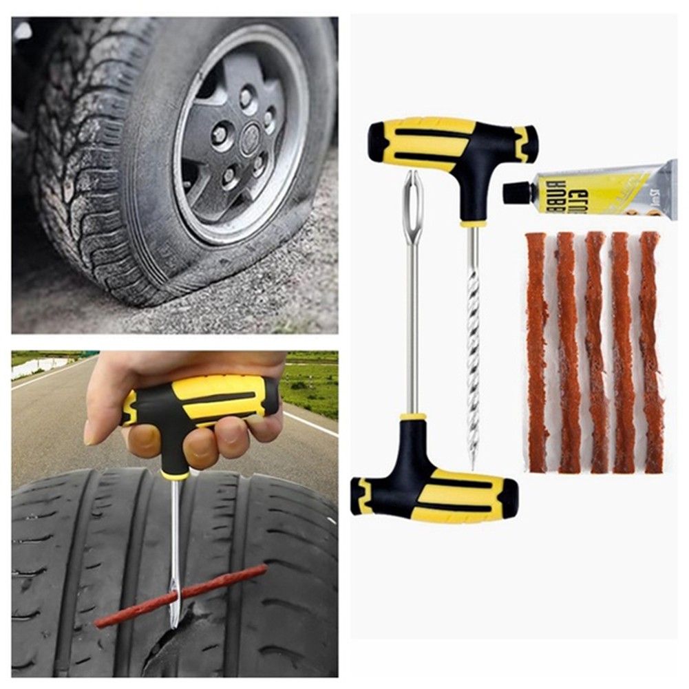 tubeless tire puncture repair kit