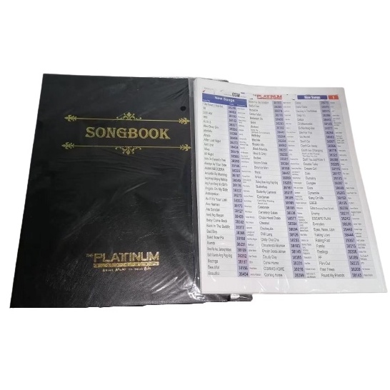 The Platinum Songbook for REYNA/T40+ ( songbook only ) Shopee Philippines
