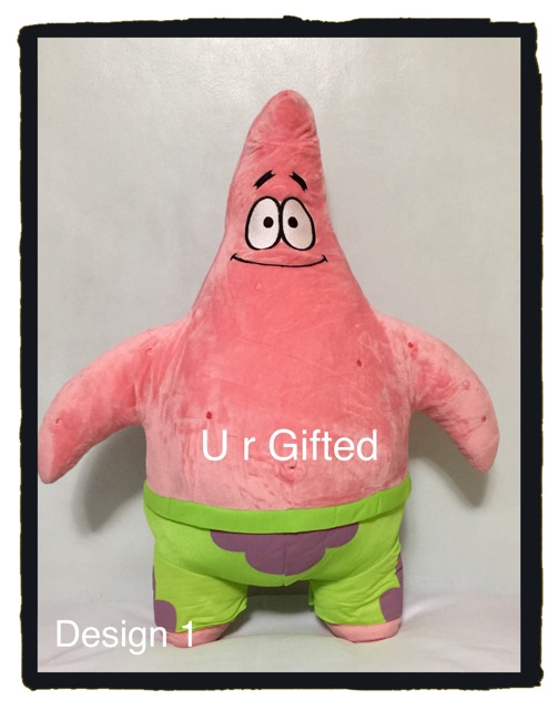 patrick star teddy bear