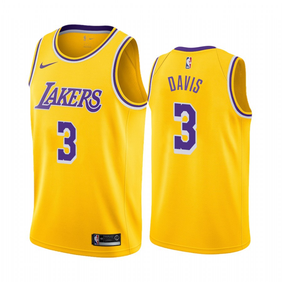 Men Los Angeles Lakers 3 Anthony Davis 