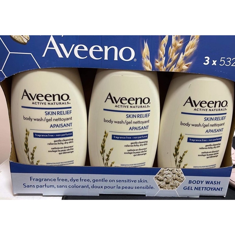 authentic Aveeno Skin Relief Body Gel Shopee Philippines