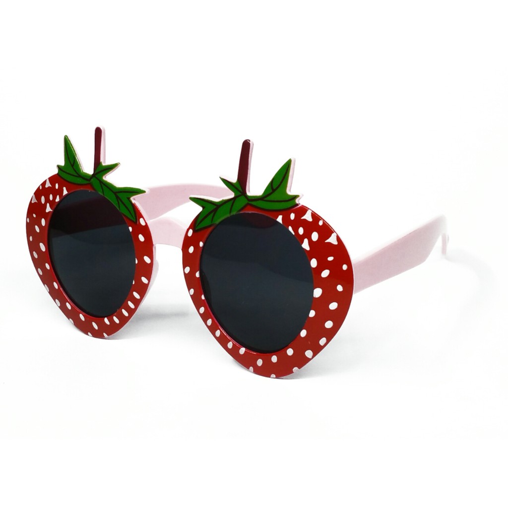 fruit with sunglasses