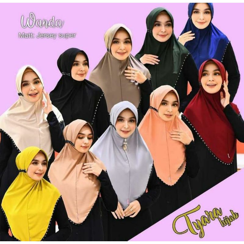 Hijab WANDA BRAND TYARA Light Recently | Shopee Philippines