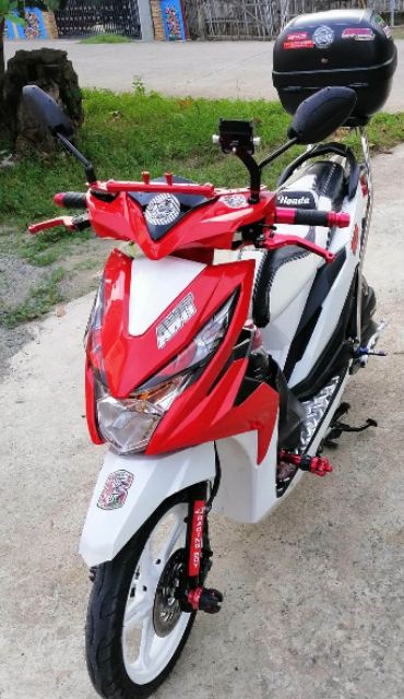 Honda Beat v2 Brake Lever Combi-Red  Shopee Philippines