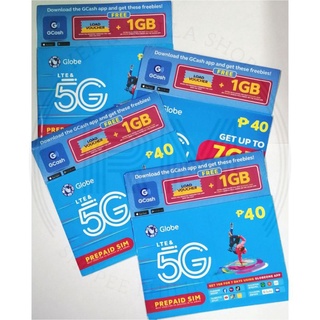 Brand New GLOBE 5G & LTE simcard special numbers | Shopee Philippines