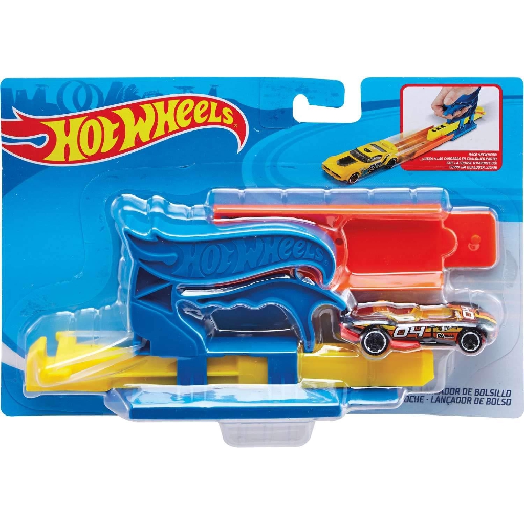 hot wheels pull back launcher