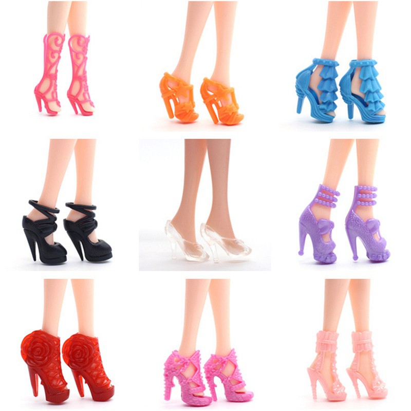 barbie high heels shoes